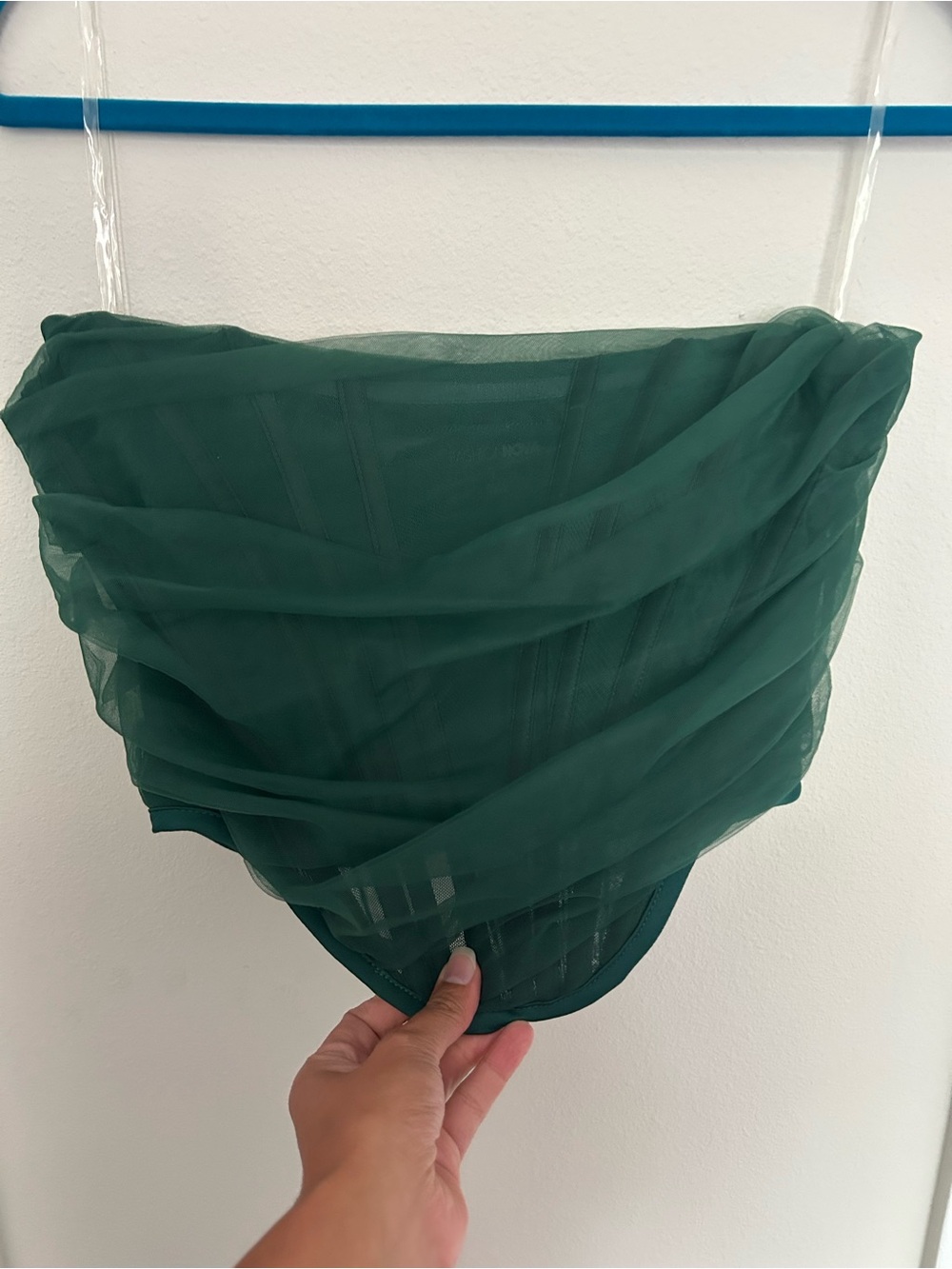 Corset Top | Emerald - Picture 4 of 4